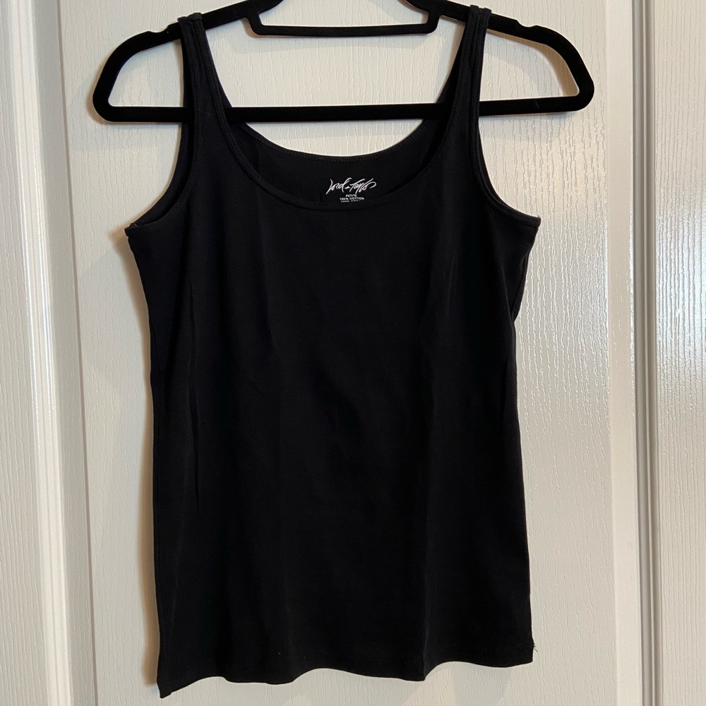 Lord + Taylor tank top, cotton, Petite Sz M